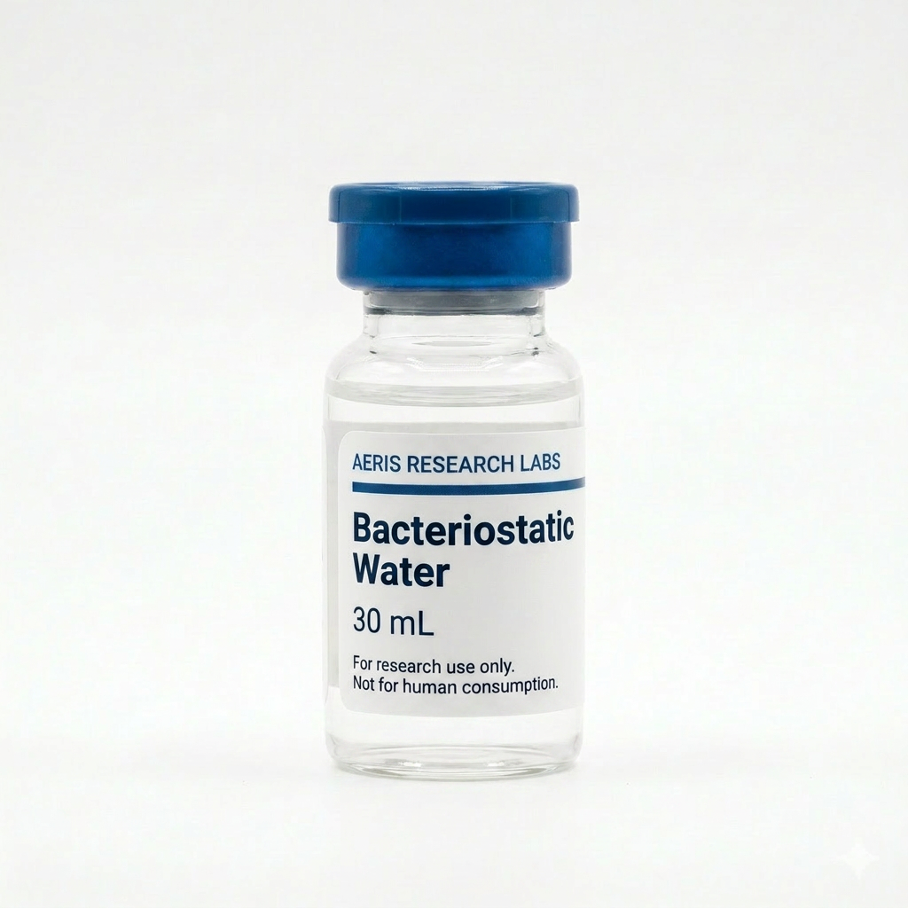 Bacteriostatic Water research peptide vial