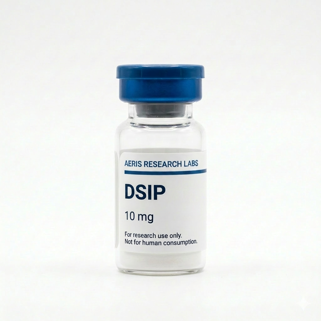 DSIP research peptide vial