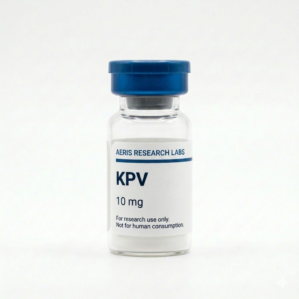 KPV research peptide vial