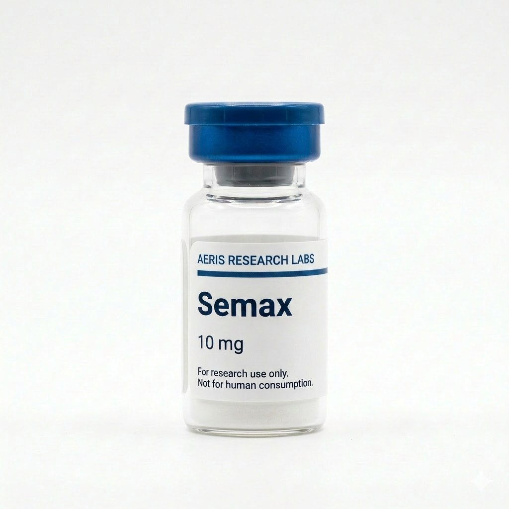 Semax research peptide vial