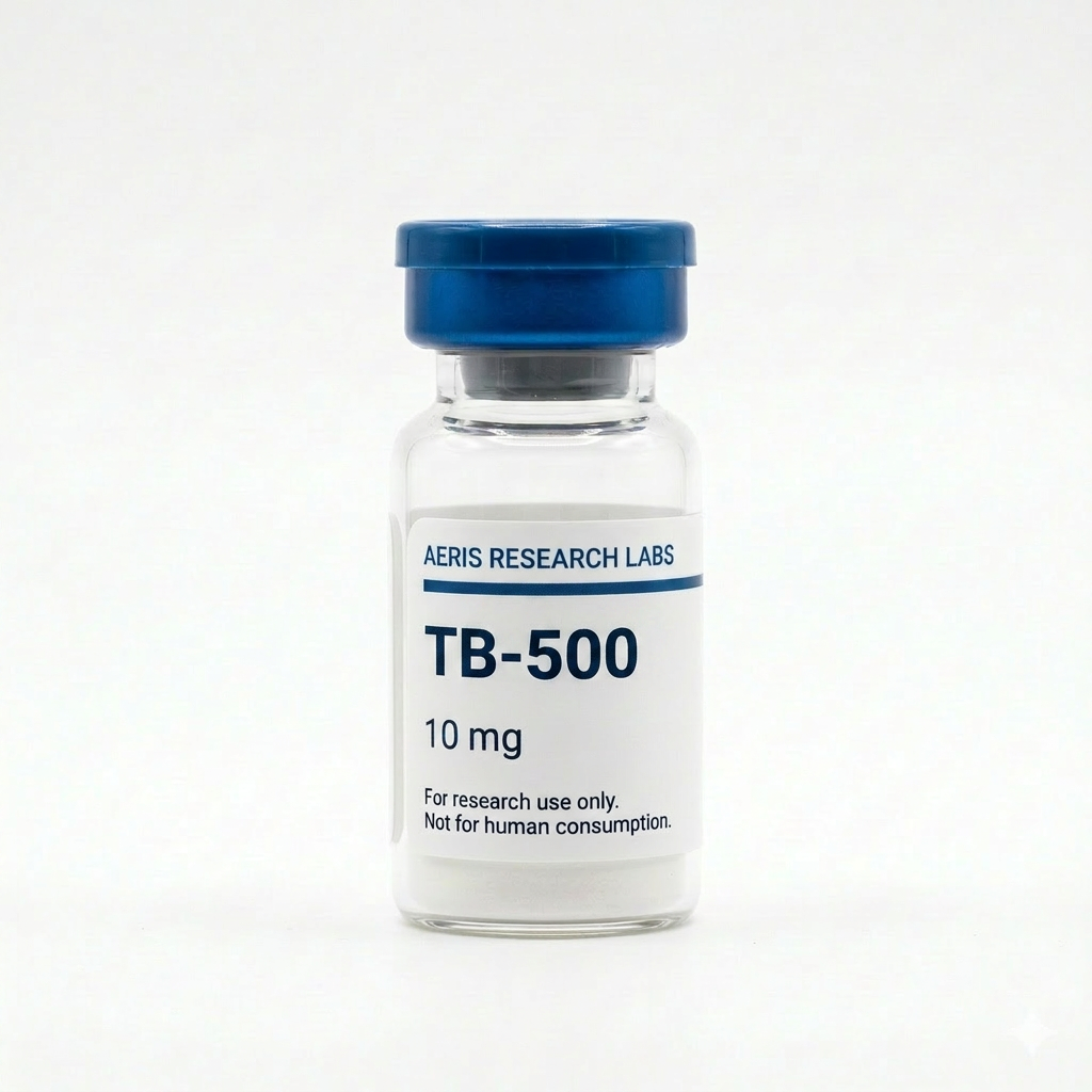 TB-500 research peptide vial
